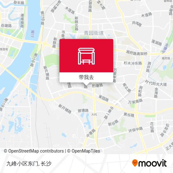 九峰小区东门地图