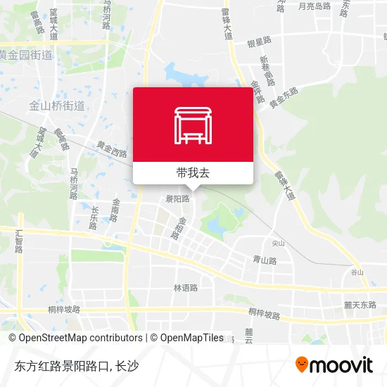 东方红路景阳路口地图
