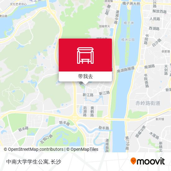 中南大学学生公寓地图