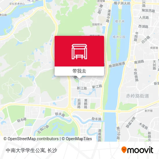 中南大学学生公寓地图