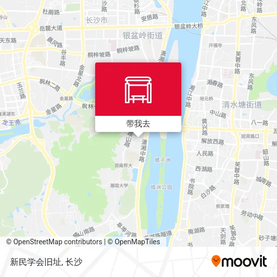 新民学会旧址地图
