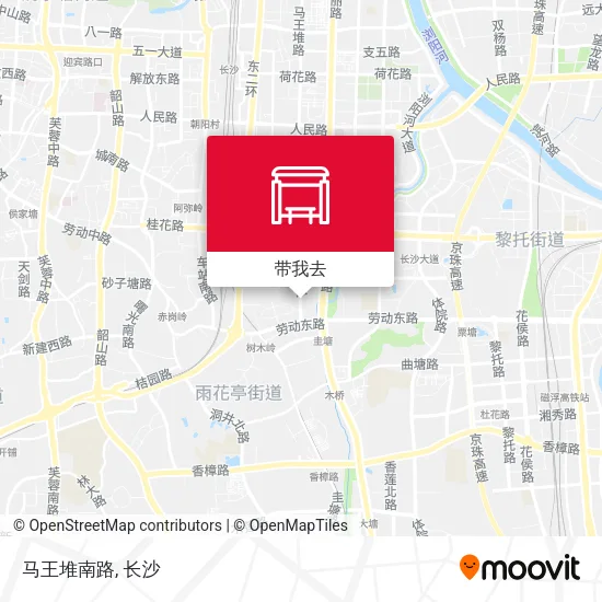 马王堆南路地图