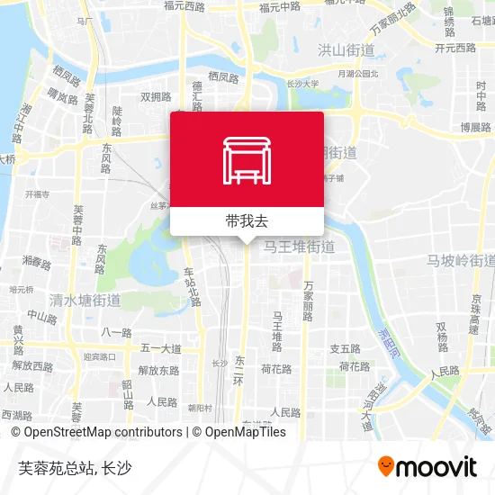 芙蓉苑总站地图