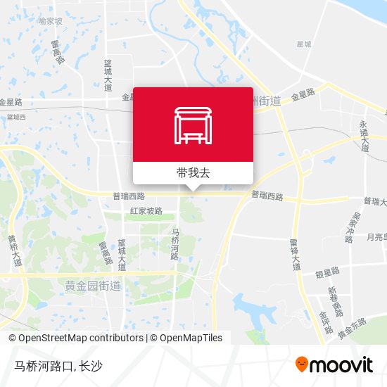 马桥河路口地图