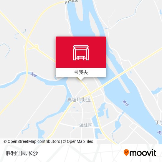 胜利佳园地图