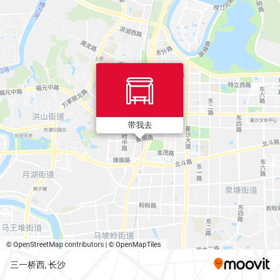 三一桥西地图