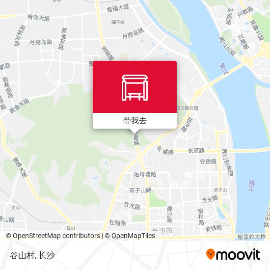 谷山村地图