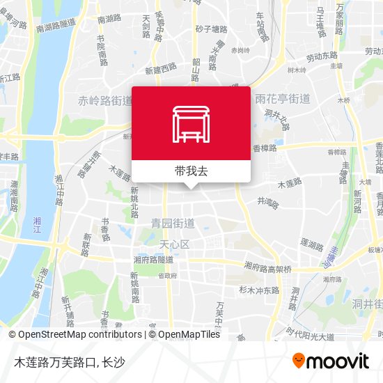 木莲路万芙路口地图