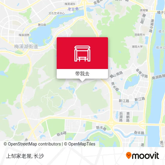 上邹家老屋地图