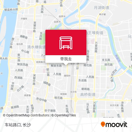 车站路口地图
