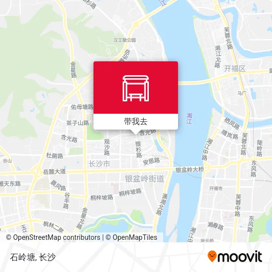 石岭塘地图