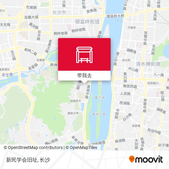 新民学会旧址地图