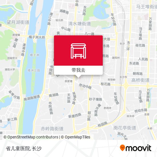 省儿童医院地图