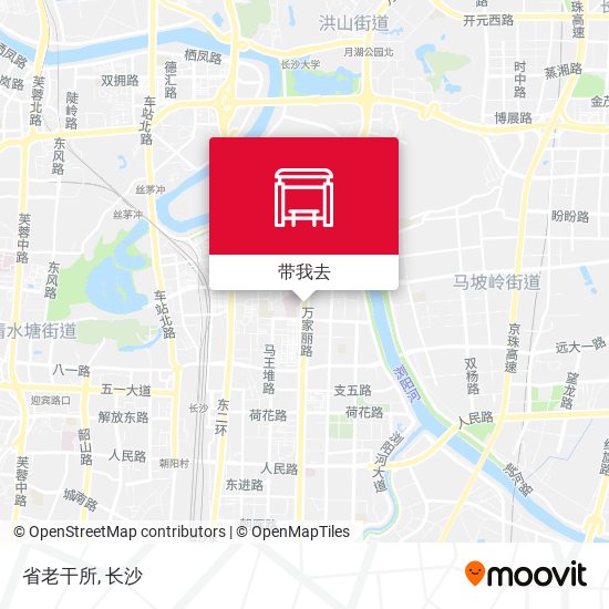 省老干所地图