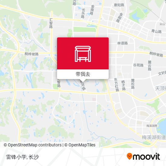 雷锋小学地图