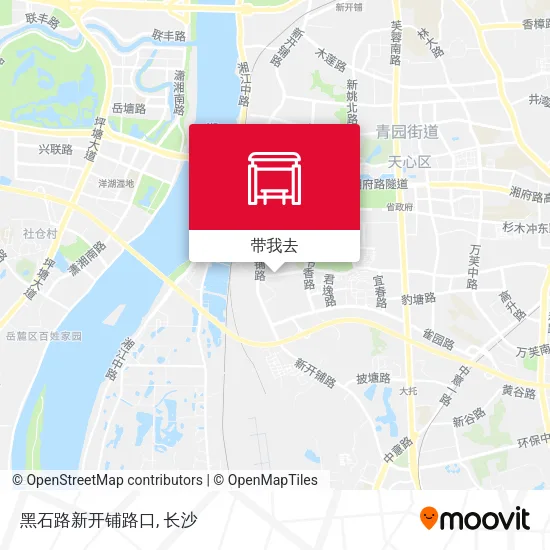黑石路新开铺路口地图