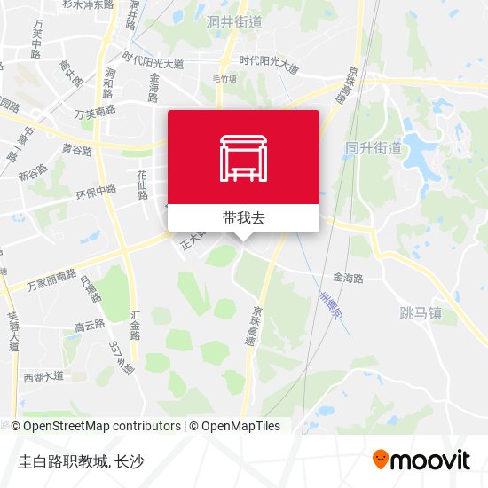 圭白路职教城地图