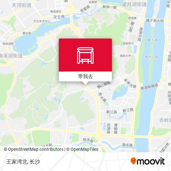 王家湾北地图