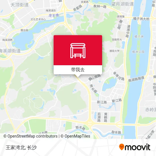 王家湾北地图