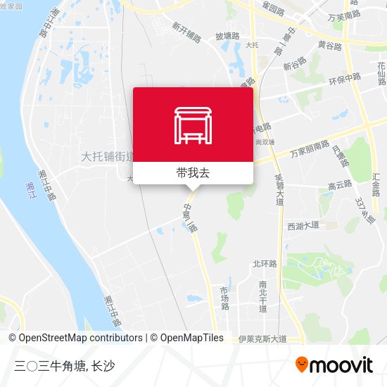 三〇三牛角塘地图