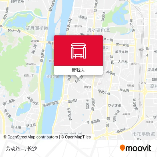 劳动路口地图