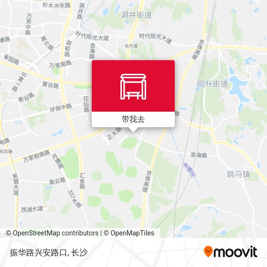 振华路兴安路口地图