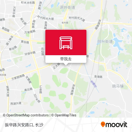振华路兴安路口地图