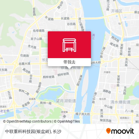 中联重科科技园(银盆岭)地图