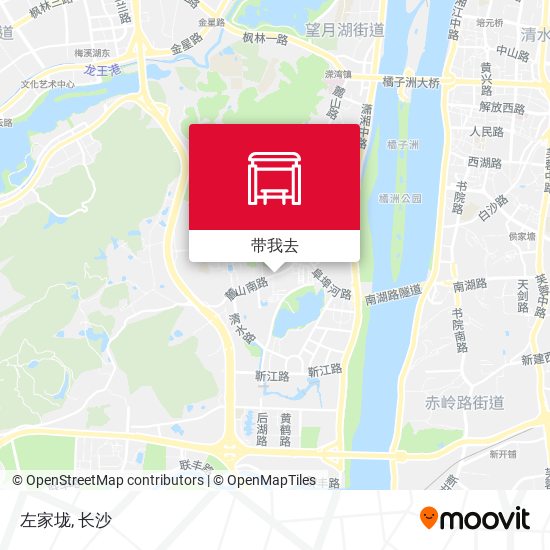 左家垅地图