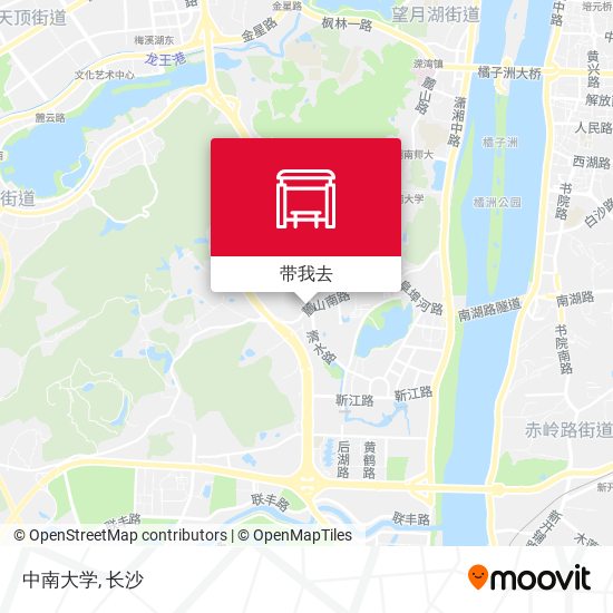 中南大学地图