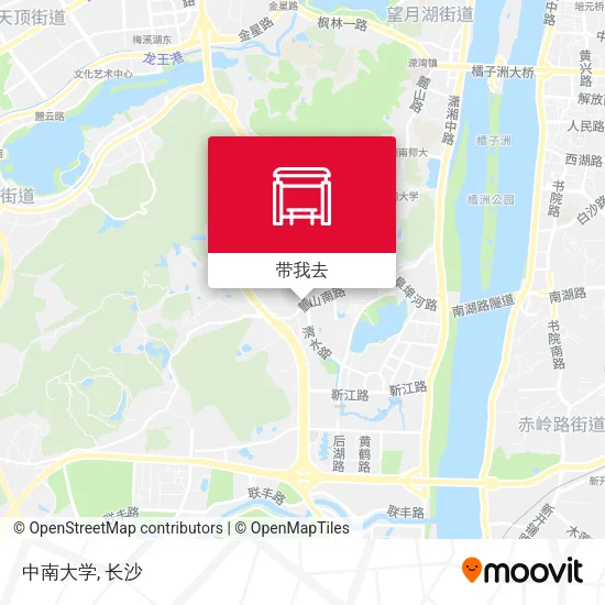 中南大学地图