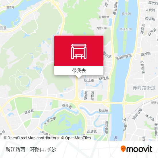 靳江路西二环路口地图