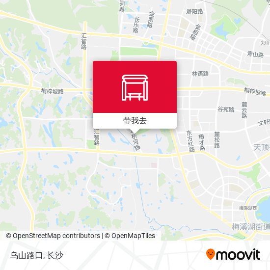 乌山路口地图