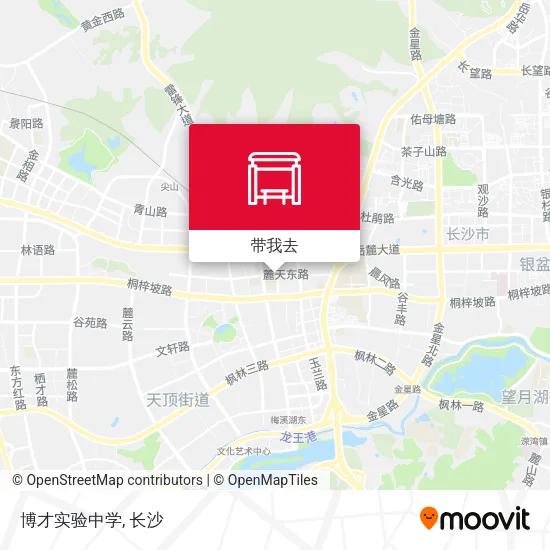 博才实验中学地图
