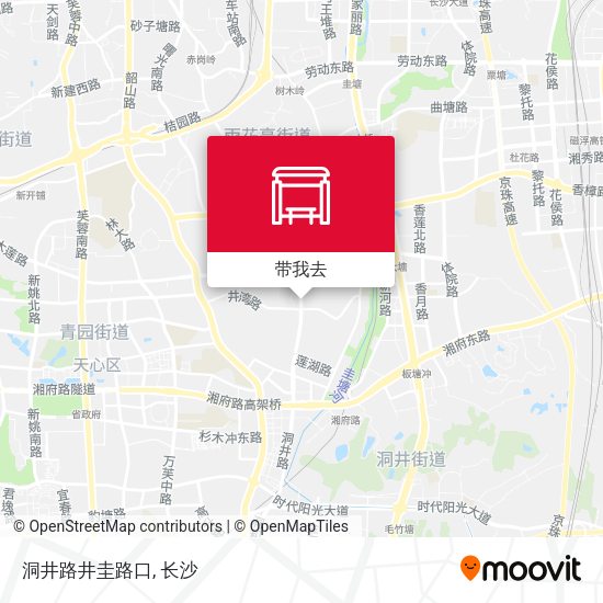 洞井路井圭路口地图