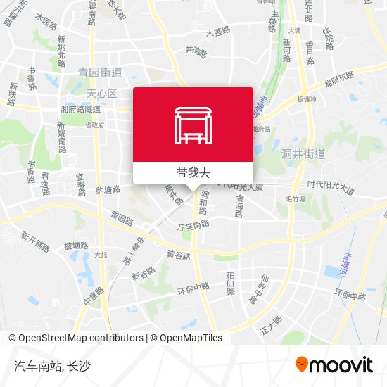 汽车南站地图