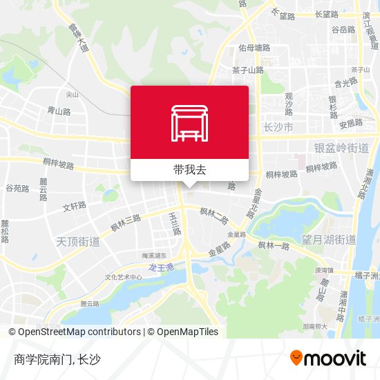 商学院南门地图