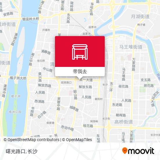 曙光路口地图