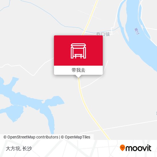 大方垸地图