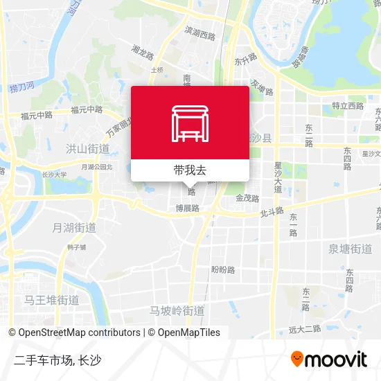 二手车市场地图