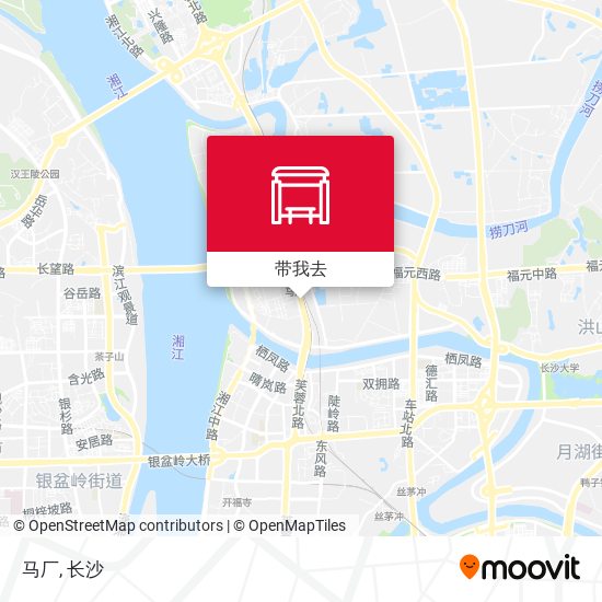 马厂地图