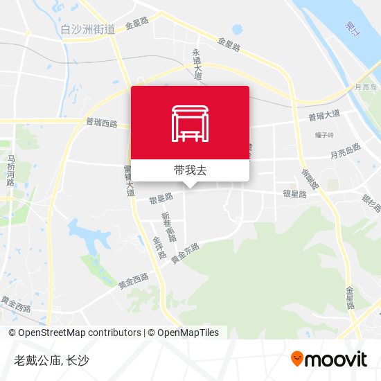 老戴公庙地图