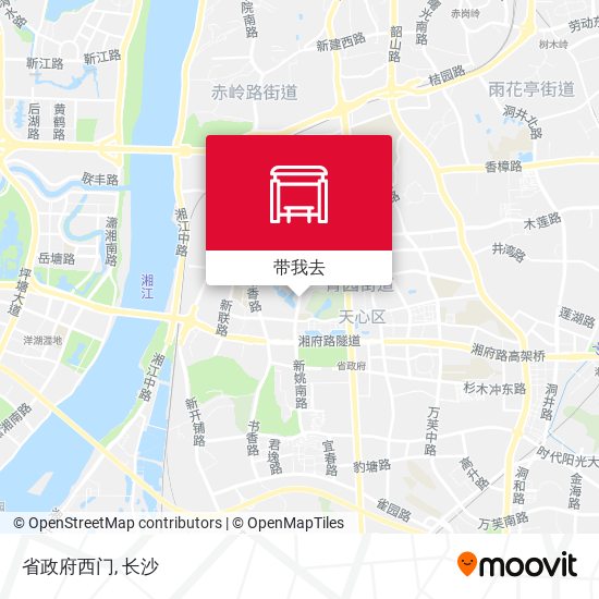 省政府西门地图