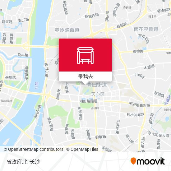 省政府北地图