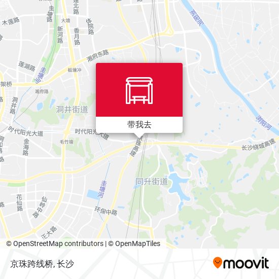 京珠跨线桥地图