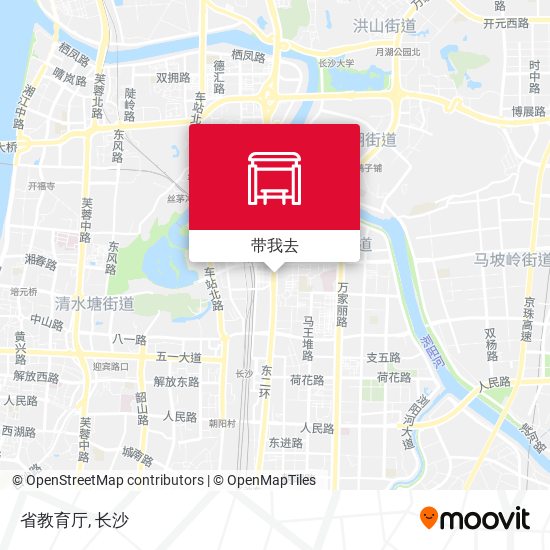 省教育厅地图