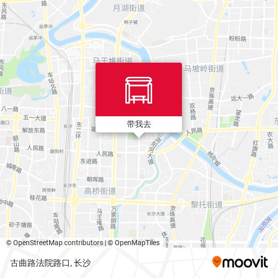 古曲路法院路口地图