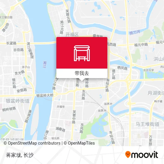 蒋家垅地图