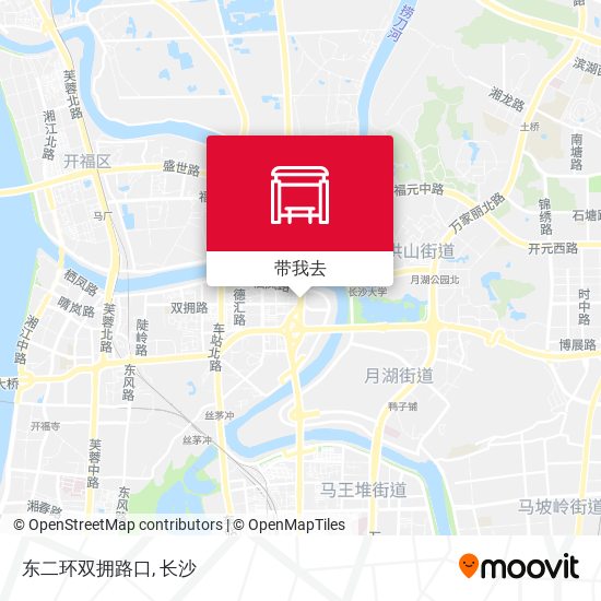 东二环双拥路口地图