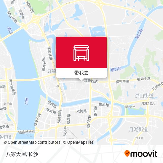 八家大屋地图